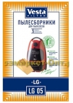 M2312 Бумажные пылесборники Vesta filter LG 05 (5 шт.) для пылесосов LG